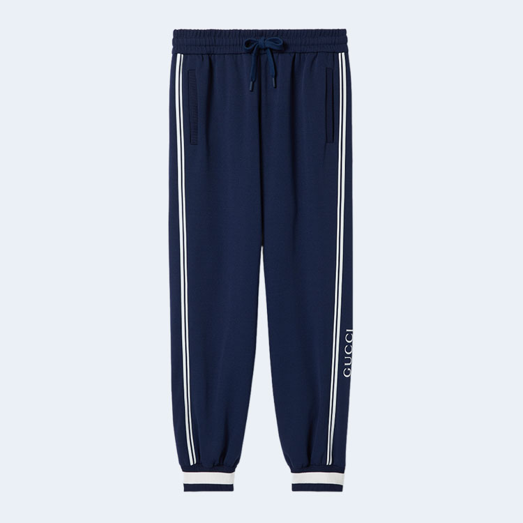 구찌 테크니컬 저지 조깅 팬츠