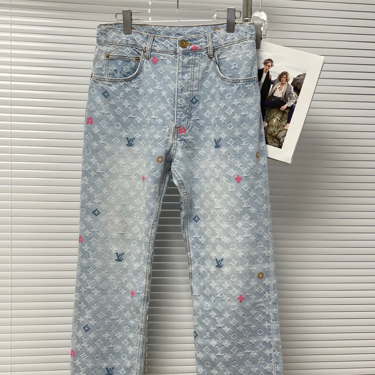 루이비통 멀티 모노그램 데님 펜츠