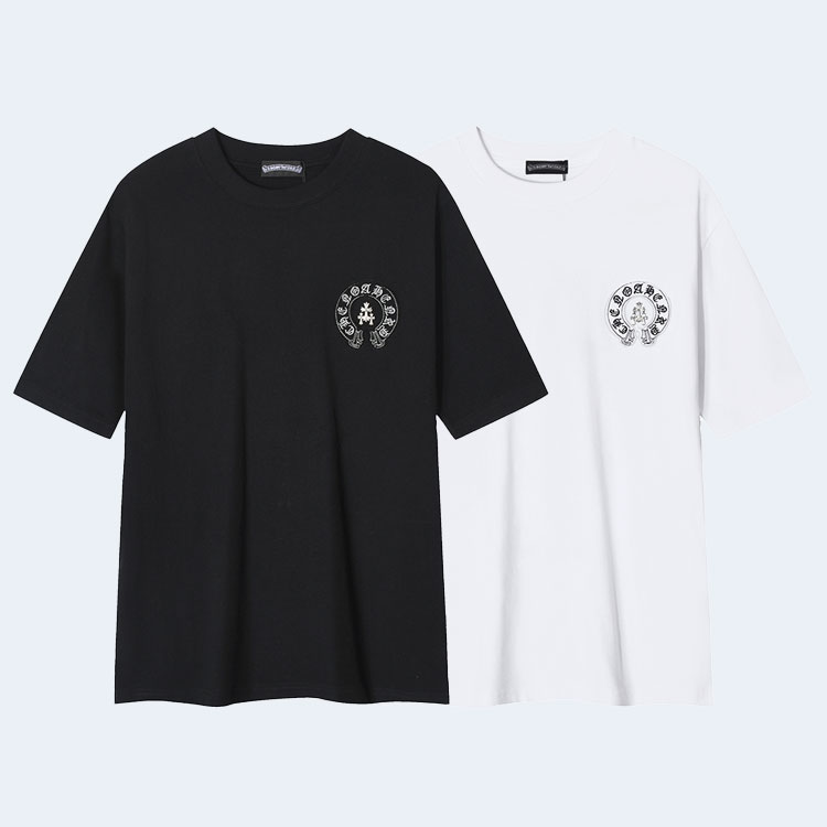 크롬하츠 쉐도우 리플렉트 크로스 티셔츠