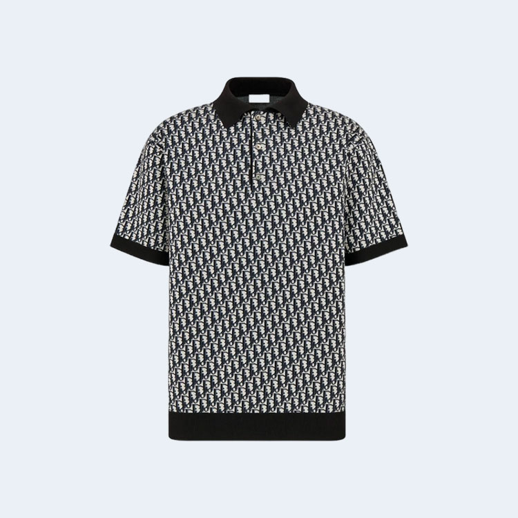 디올 오블리크 폴로 셔츠