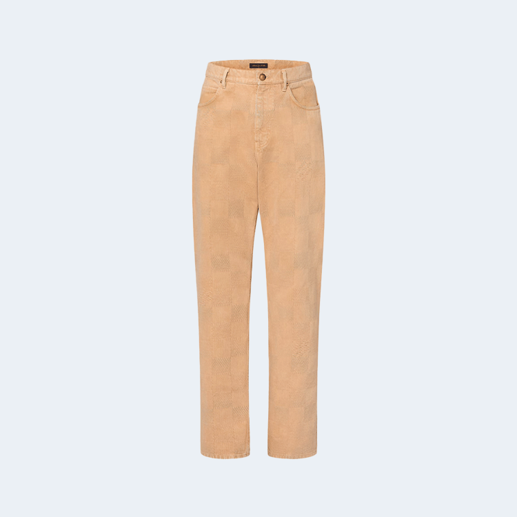 루이비통 다미에 워크웨어 코튼 팬츠 1AFX54