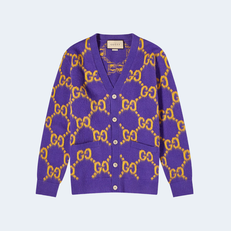 구찌 GG 인타르시아 가디건