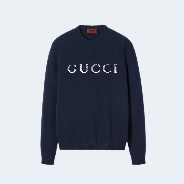 구찌 인타르시아 울 스웨터