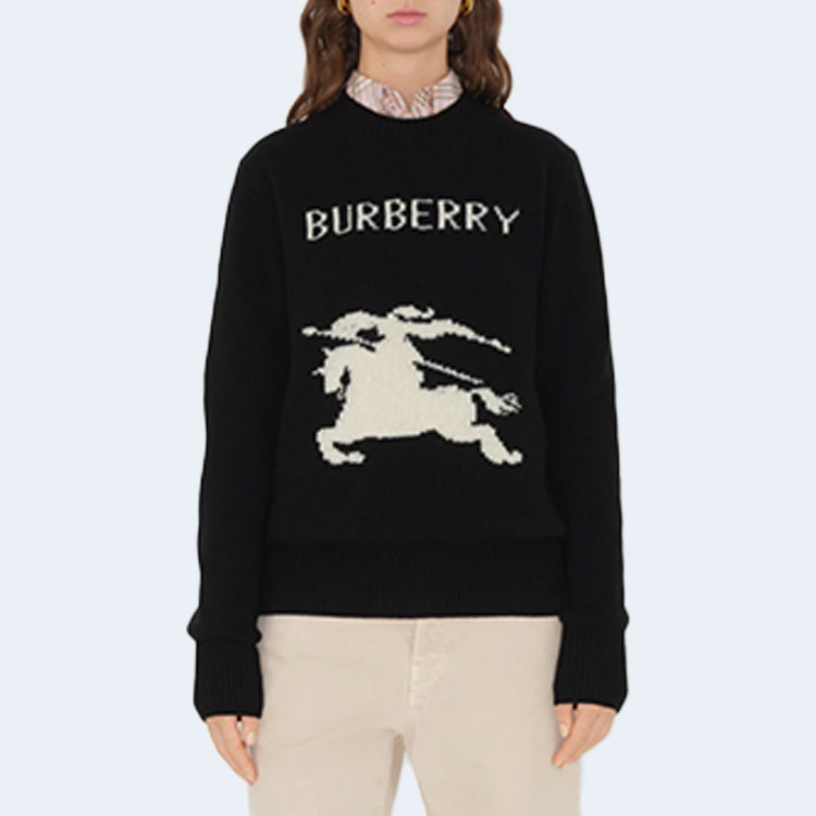 버버리 EKD 울 캐시미어 스웨터