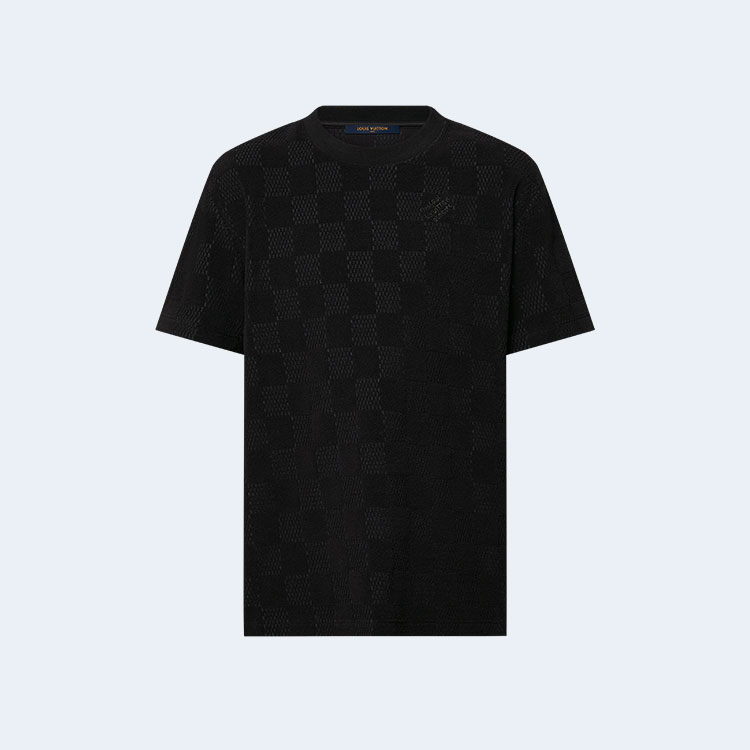 루이비통 다미에 프렌치 테리 코튼 티셔츠 1AFRBI