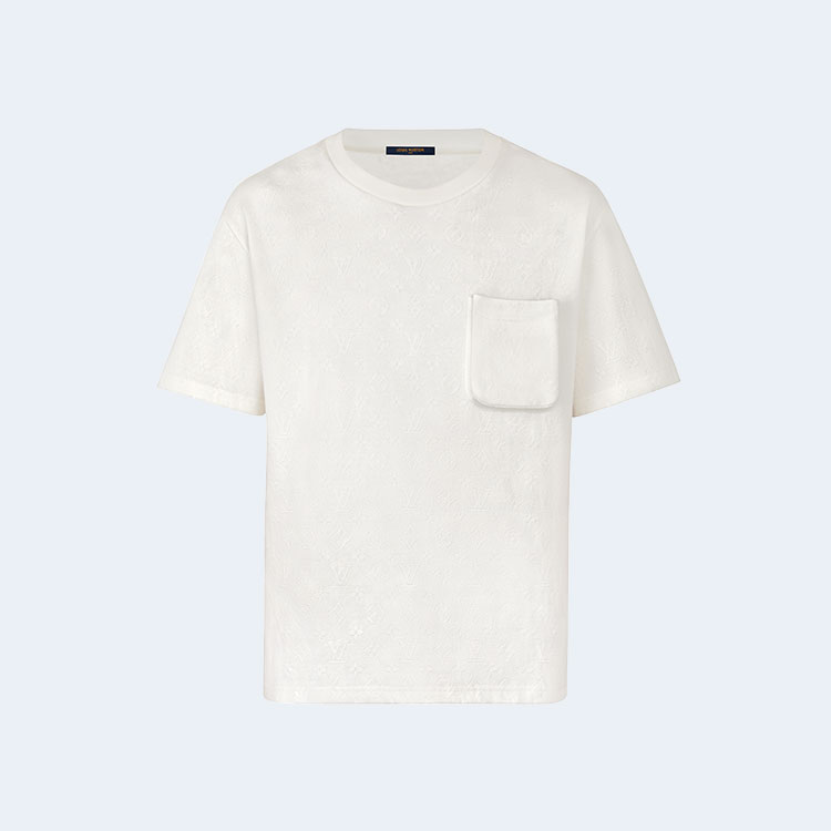 루이비통 시그니처 3D 포켓 모노그램 티셔츠 1A5VI0