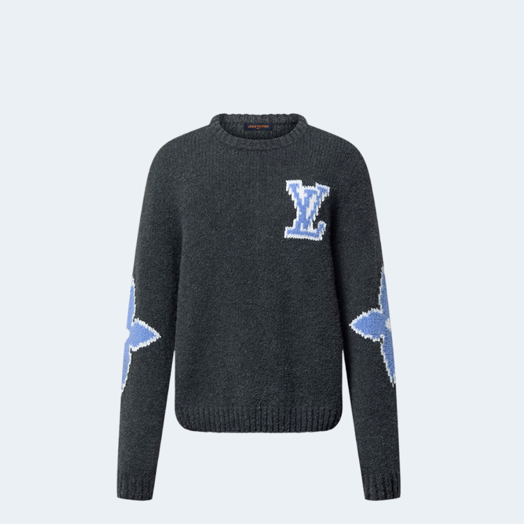 루이비통 인타르시아 스키 LV 로고 니트