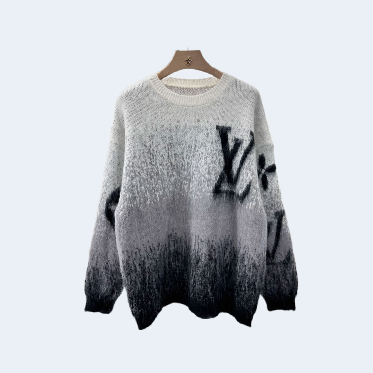 루이비통 그라디언트 크루넥 니트 풀오버