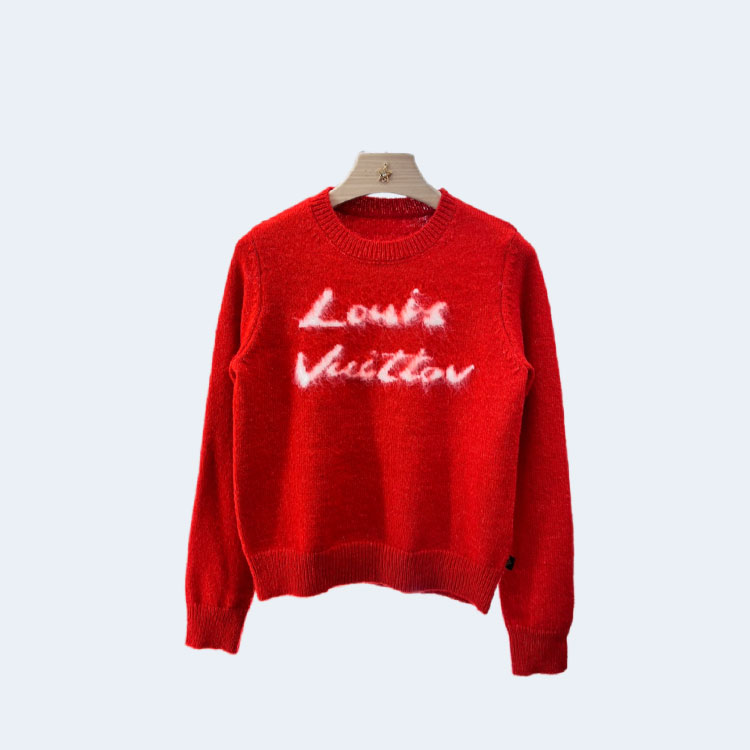 루이비통 브러쉬드 니트 풀오버
