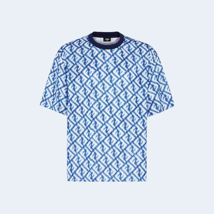 펜디 테크니컬 메쉬 티셔츠