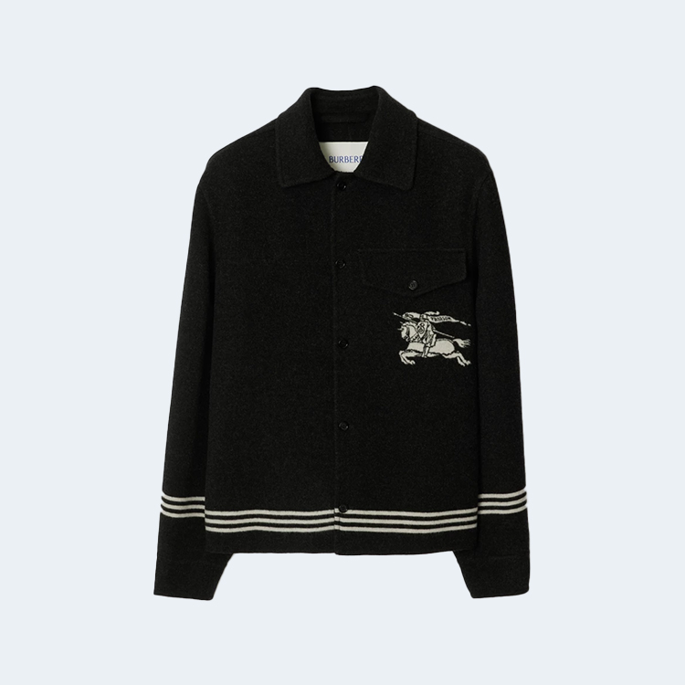 버버리 EKD 울 오버 셔츠 자켓