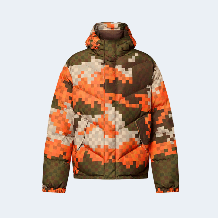 루이비통 프린티드 푸퍼 재킷 1AFXPL