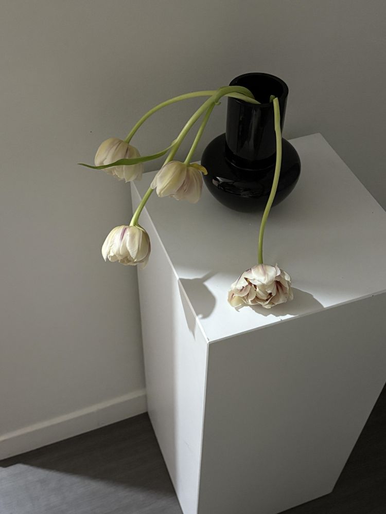 [화병] Vintage Vase Black 빈티지 블랙 : 플롯 Flot