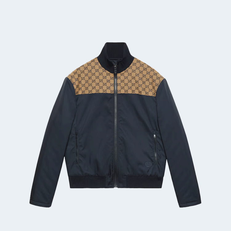 구찌 GG 캔버스 집업 재킷