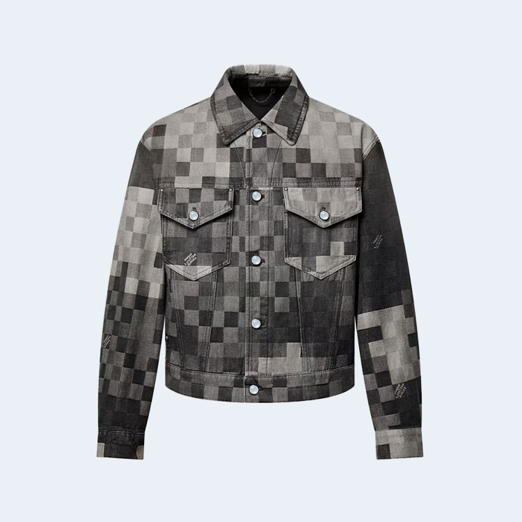 루이비통 다미에 다모플라주 데님 자켓