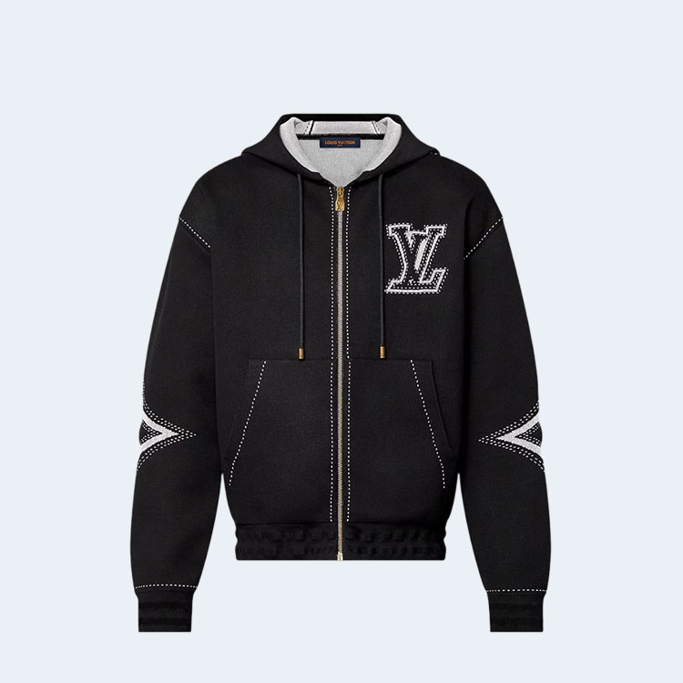 루이비통 그래픽 인타르시아 지퍼 코튼 후드 1AFXKV
