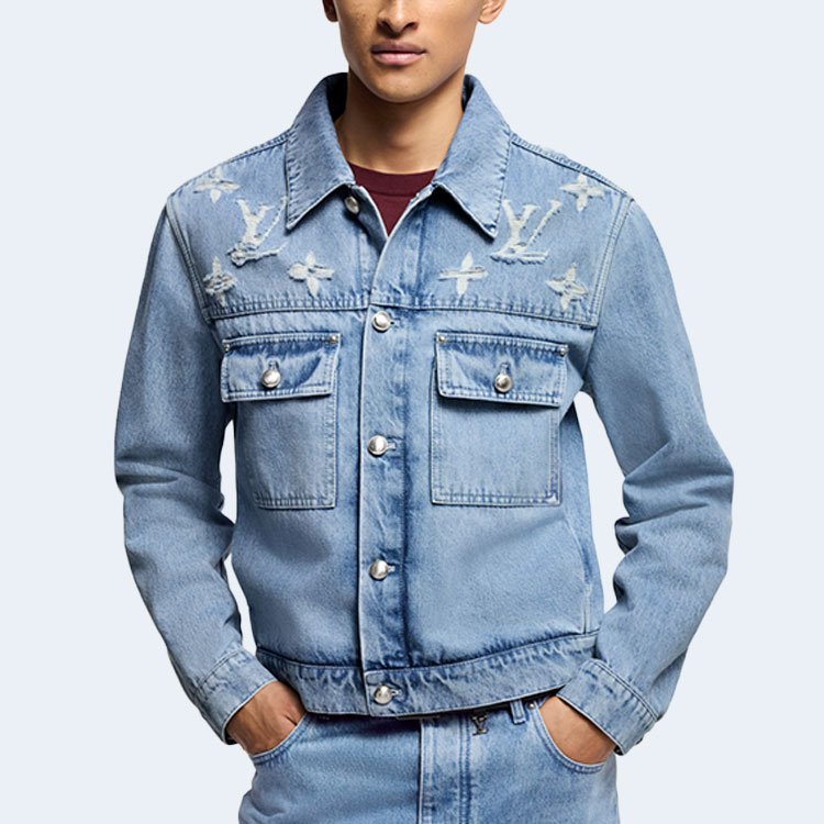 루이비통 데님 트러커 재킷 1AGINF