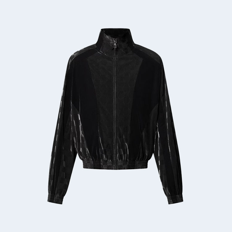 루이비통 플록 다미에 테크 스웨트셔츠