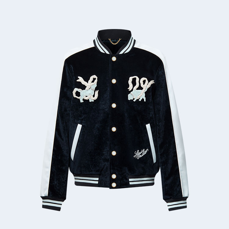 루이비통 데님 벨벳 수베니어 자켓