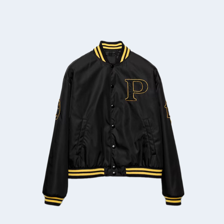 프라다 리나일론 패치 바버 재킷