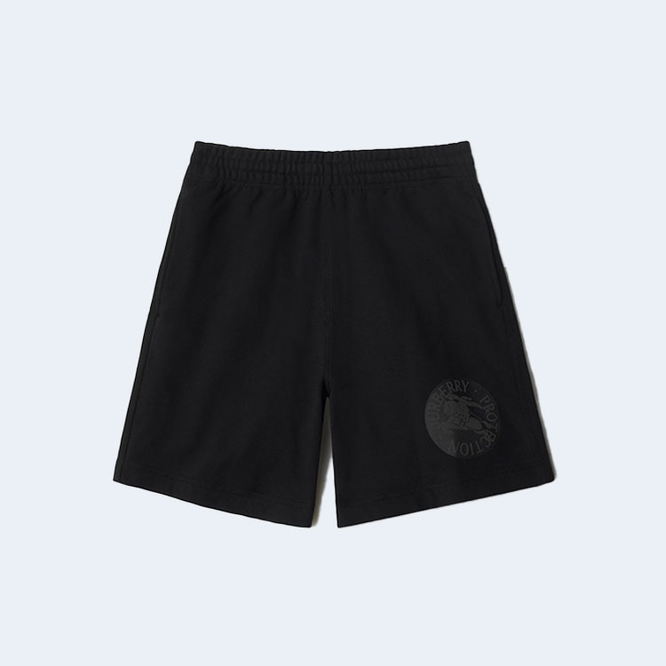 버버리 EKD 배지 코튼 쇼츠