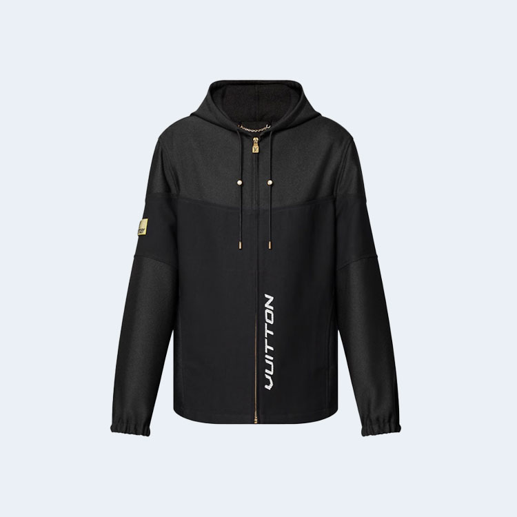 루이비통 테크니컬 후드 코튼 블루종 1AFRGM