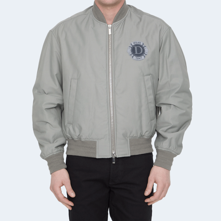 디올 코튼 블렌드 봄버 자켓