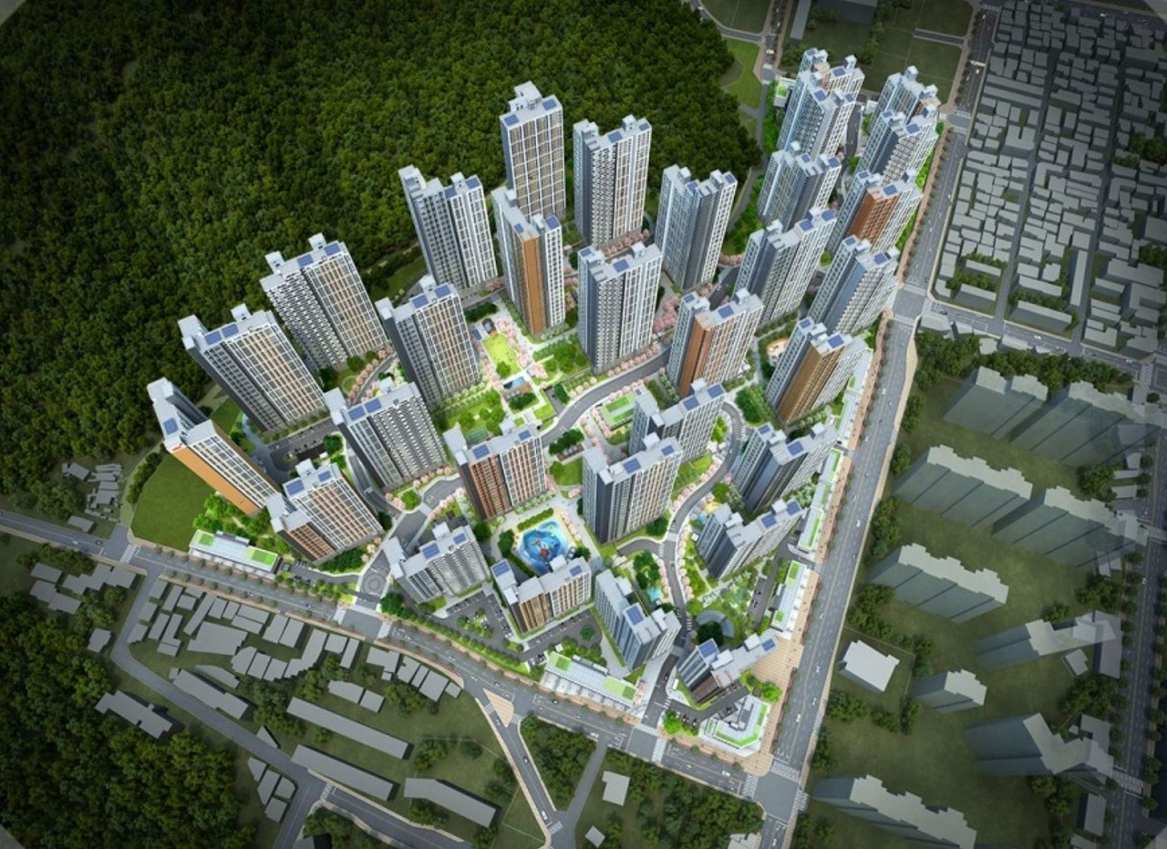 <strong>대림 부평 그랑힐스</strong><br/>부평 청천2구역 재개발 / 5,050세대 / 2023년 입주