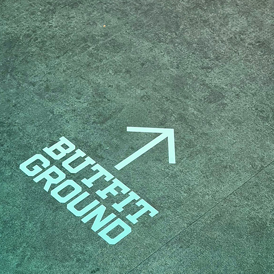 <p style="text-align:middle; font-size:14px; margin-top:7px;">BUTFIT GROUND</p>GANGBYEON<br>