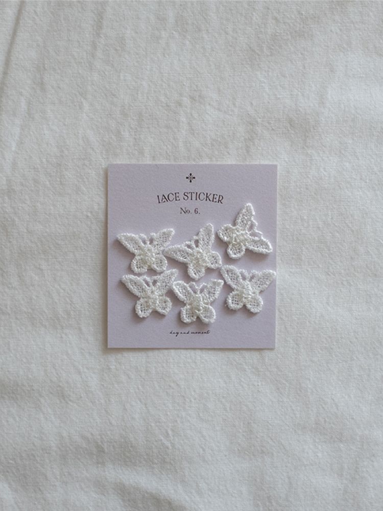 LACE STICKER No.6 : 데이앤모먼트