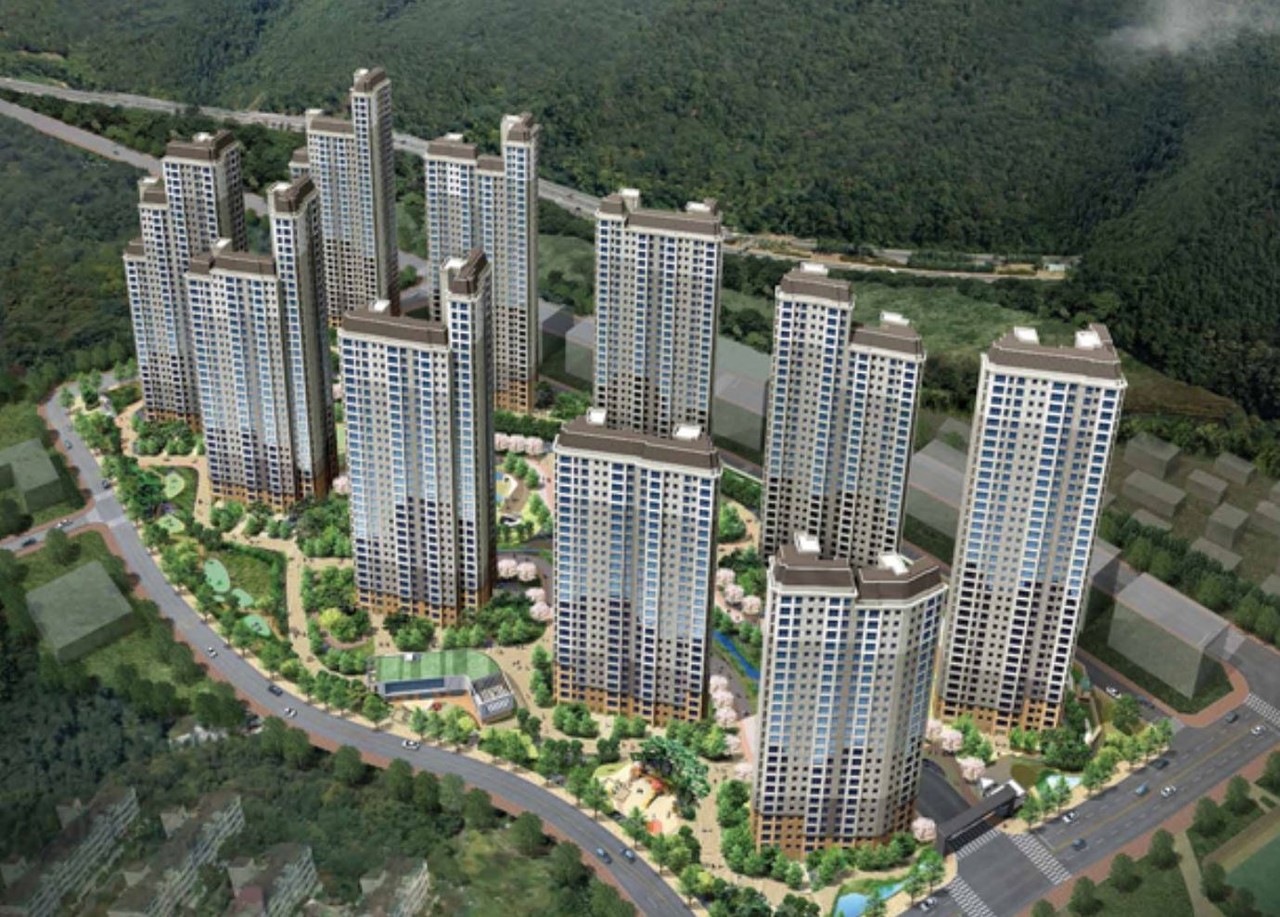 <strong>GS건설 동천 자이</strong><br/>1,437세대 / 2018년 8월 입주