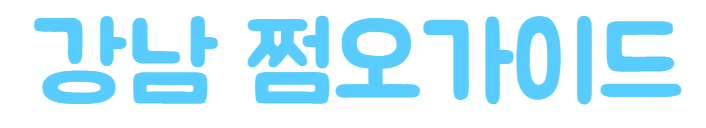 강남 쩜오가이드