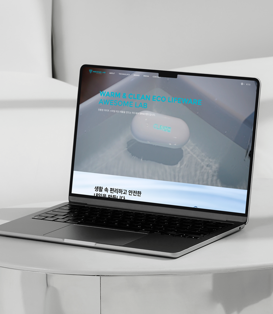 AWESOME LAB 브랜드 웹사이트 제작 : 나놀리