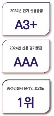 동래반도유보라 신용평가등급 트리플 a 