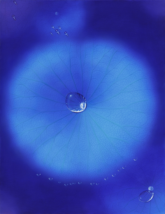 BLUE MOON-425, oil on canvas, 53x40.9cm, 2025