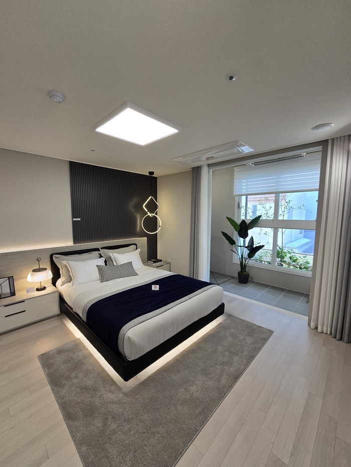 동래 반도유보라 안방 침실 사진 