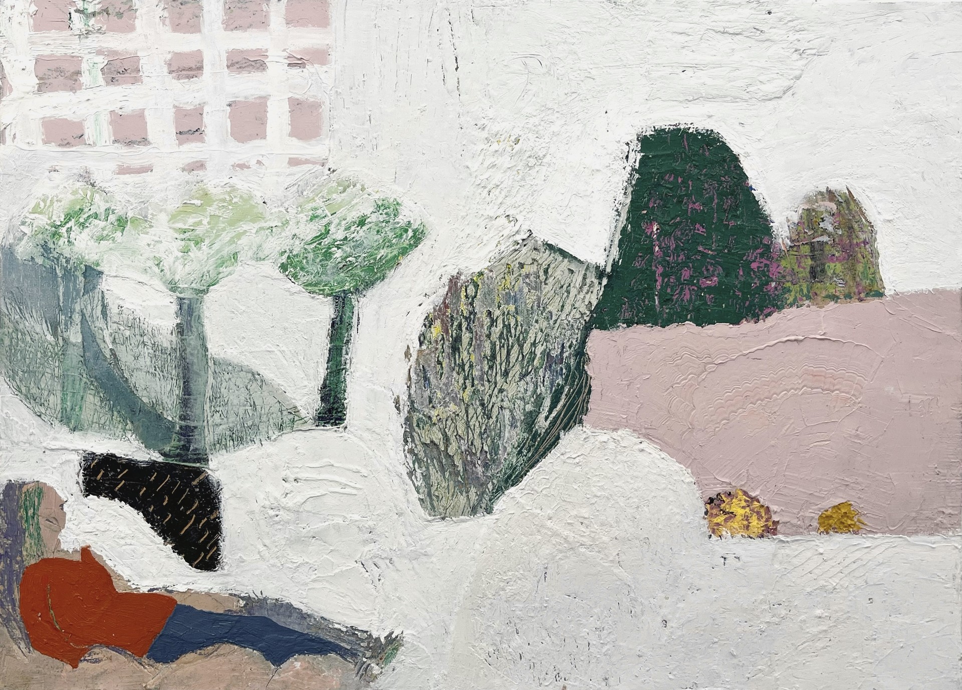 Now, Here, Oil on canvas, 46 × 33cm, 2024