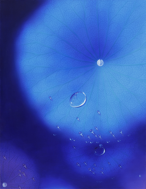 BLUE MOON-424, oil on canvas, 53x40.9cm, 2025