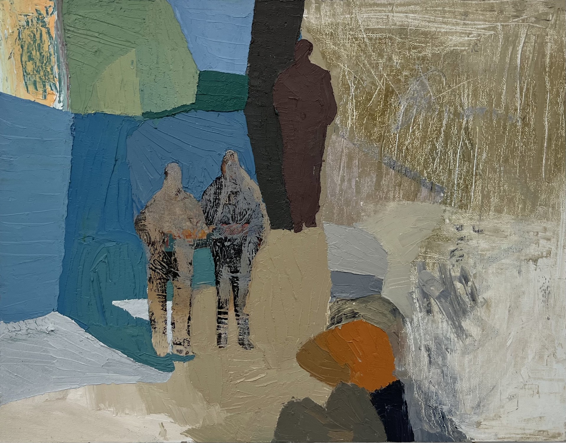 Untitled, Oil on canvas, 41 × 32cm, 2024