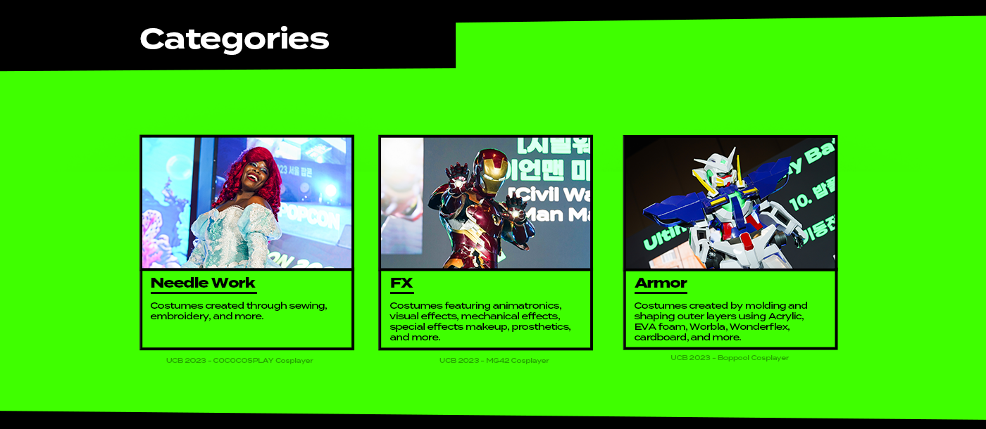 2025 UCB Categories