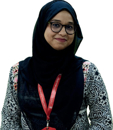 <b>Anisha (Bangladesh)</b><br>선생님의 친절한 행동 덕분에 실수에 대한 두려움을 항상 줄일수 있었습니다.<br>City Language Centre의 독특하고 다양한 문화는 마치 제 두번째 집과 같습니다.<br>저렴한 생활비와 간편한 비자 발급 시스템 때문에 말레이시아에서 공부하는 것이 좋습니다.