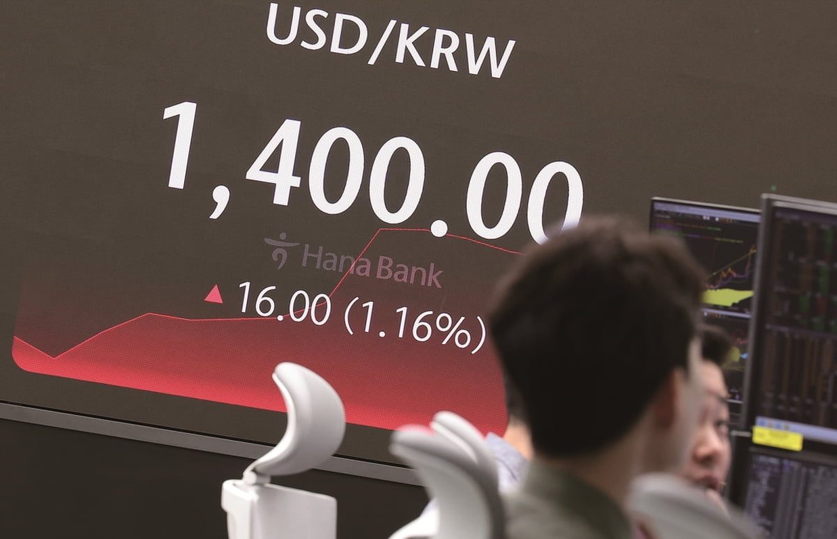 강달러에 요동치는 금융 시장… 원/달러 환율 1400원 재돌파, 코스피·코스닥 하락 : 호주뉴질랜드 한인뉴스