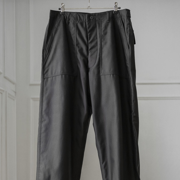 大人気】INTERIM GIZA BACK SATIN BAKER PANTS BACK BAKER SATIN Back