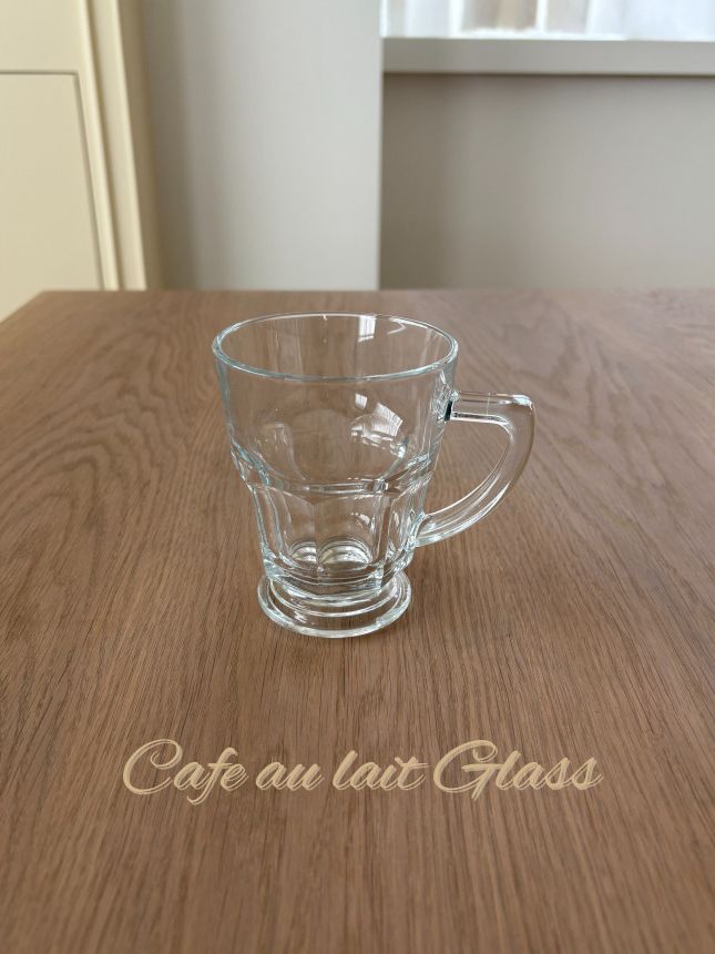 Cafe au lait glass : 퐁드타블레