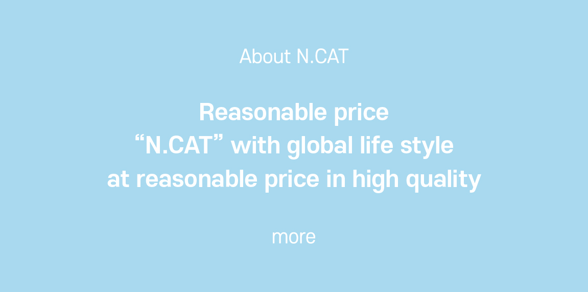 The No1 fashion accessory brand in KOREA N.CAT