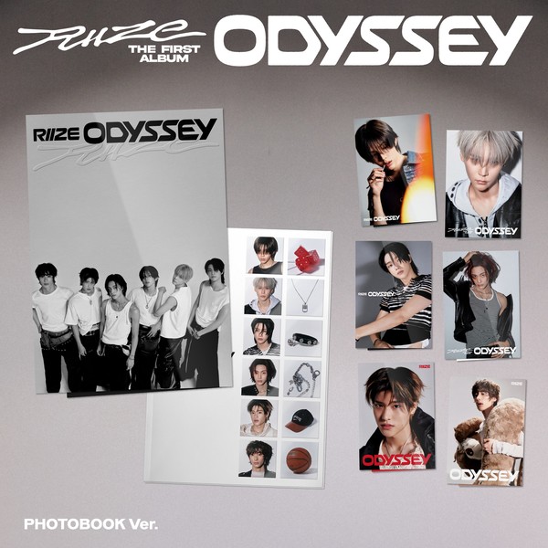 RIIZE (라이즈) - 【ODYSSEY】 (PHOTOBOOK Ver.) 7종 중 1종 랜덤