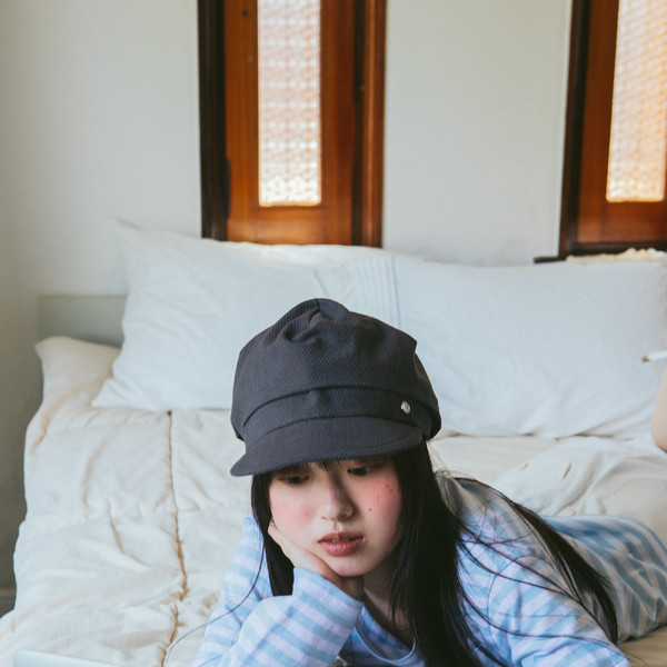 HEART STRIPE LONG T-SHIRT_2色[THE MUSEUM VISITOR] HEART STRIPE LONG T-SHIRT (WINE) : THE MUSEUM VISITOR