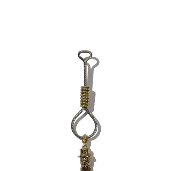 Hippodrome Studio Jeff Decker Noose Brass Hanging Keyring