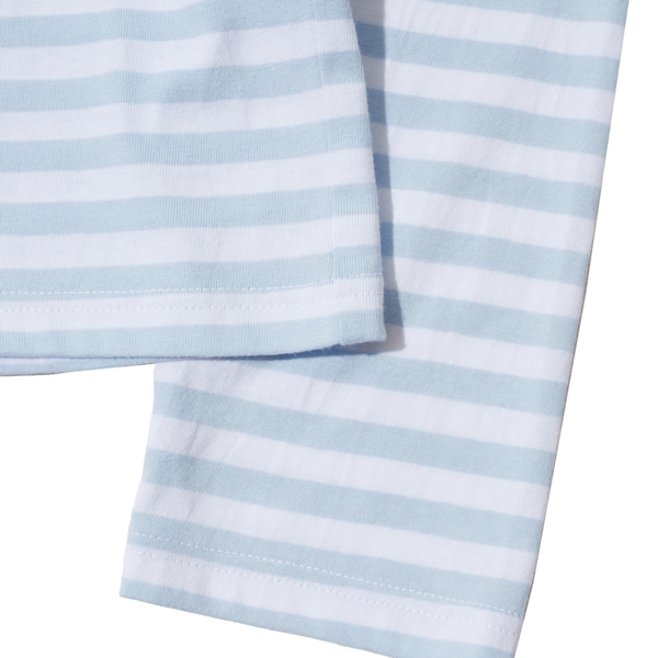 HEART STRIPE LONG T-SHIRT_2色[THE MUSEUM VISITOR] THE MUSEUM VISITOR