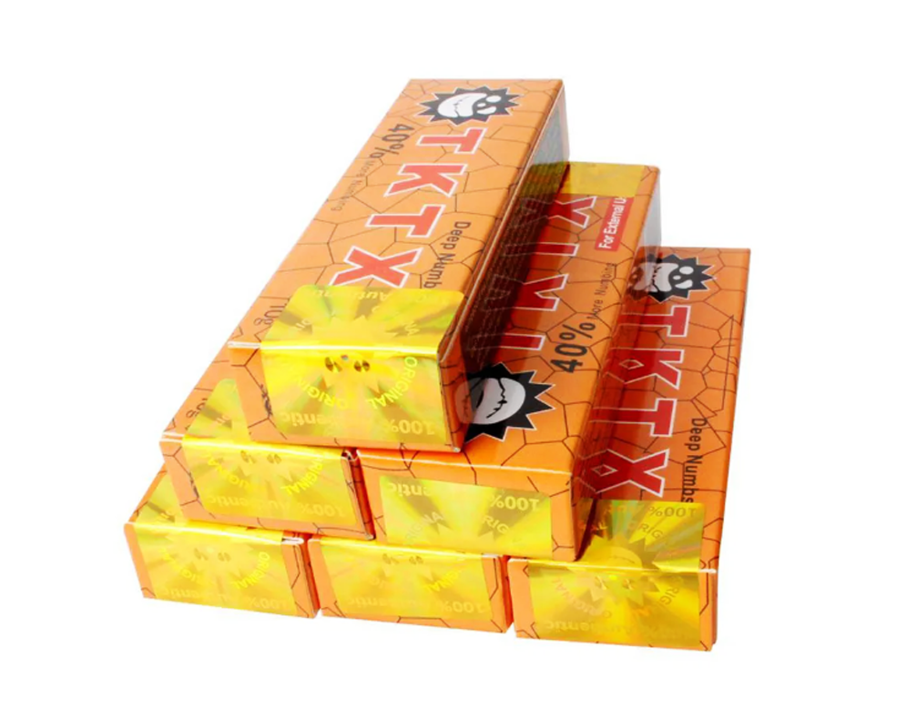 TKTX 정품 황금 홀로그램 스티커 인증 이미지